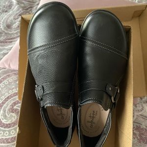 Clarks slip on shoe
